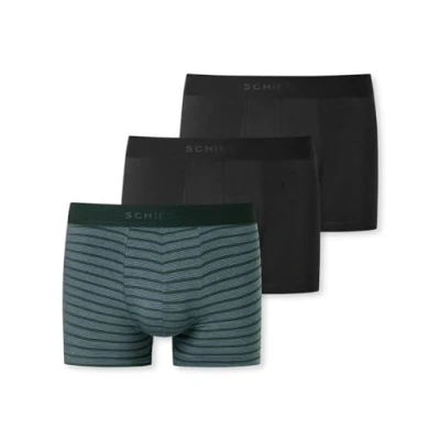 Abbildung von Schiesser 3 PACK Panties, Herren, Größe: Large, Schwarz grün