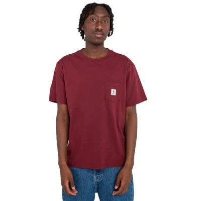 Abbildung von Element Basic Pocket Tshirt basic, Herren, Größe: XS, Red