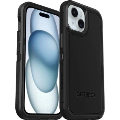 Abbildung von Otterbox Defender Xt MagSafe PC Back Cover Schwarz Apple iPhone 15