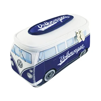 Abbildung von VW Collection by Brisa Bulli BUS 3D Universaltasche Kosmetiktasche, Größe: One Size, Blau
