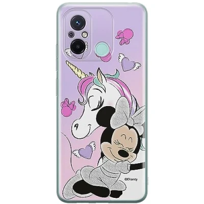 Abbildung von ERT GROUP Handyhülle für Xiaomi REDMI 12C/ 11A Original und offiziell Lizenziertes Disney Muster Minnie 036 optimal an die Form des Handy angepasst, hülle aus TPU