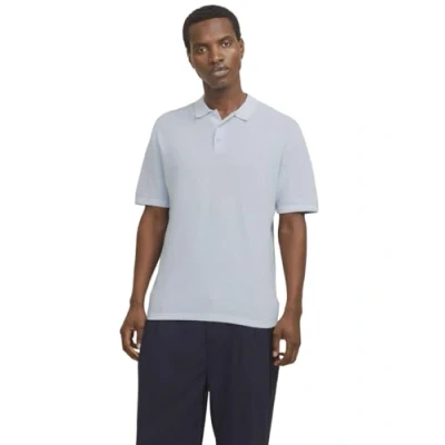 Abbildung von Jack &amp; Jones Jjegeorge Poloshirt, Herren, Größe: Large, Chambray blue