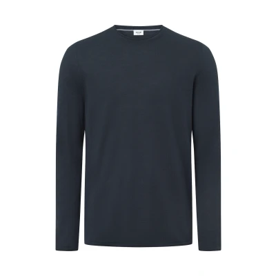 Abbildung von JOOP! Jeans Barios Strickpullover, Herren, Größe: Medium, Dark blue