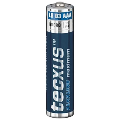 Abbildung von Tecxus AAA Batterie Alkaline Maximum 1200 mAh 7 Jahre lagerfähig