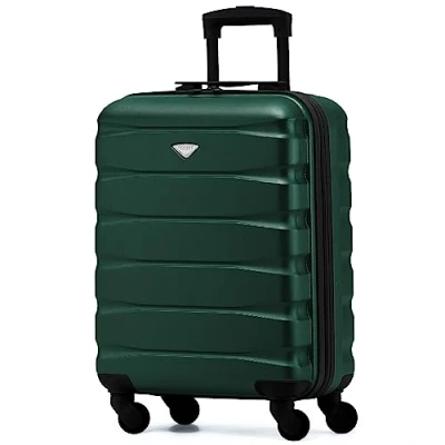 Abbildung von Flight Knight Leichte 4 Rad ABS Hartschalenkoffer Handgepack, zugelassen fur uber 60 Fluggesellschaften, einschließlich easyJet, Jet2 und maximale Große Ryanair (Priority) 55 x 40 20 cm