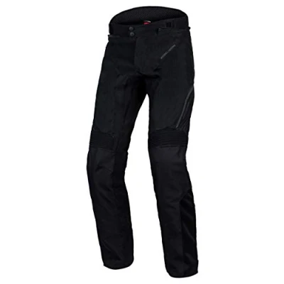 Abbildung von REBELHORN Flux Textile Motorradhose für Männer Knieschützer L XTR Membranbelüftung rutschfeste Paneele 2 Taschen Reflektierende Elemente