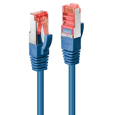 Abbildung von LINDY 47717 1m Cat.6 S/FTP Netzwerkkabel, blau