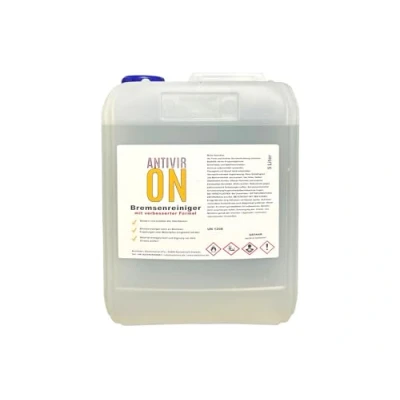 Abbildung von ANTIVIR ON Bremsenreiniger 5L Entfetter Reiniger Montagereiniger Teilereiniger [1x5L]