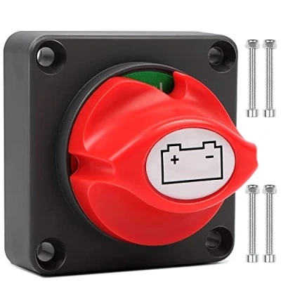 Abbildung von Batterieschalter 12V 48V, 300A Hauptschalter Stromschalter Trennschalter Batterie Schalter für Boot Motorrad Yacht Auto KFZ Marine Caravan