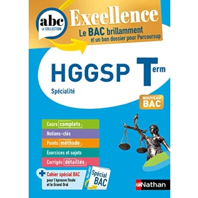 Abbildung von ABC BAC Excellence Histoire Géographie Géopolitique, Sciences politiques, Terminale