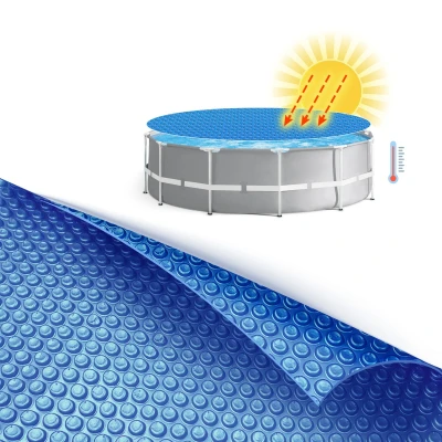 Abbildung von Comfort Pool Solarabdeckung rund 488 cm heizt und isoliert