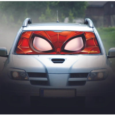 Abbildung von Marvel Spider Man Sonnenschutz Vordersitz SUV