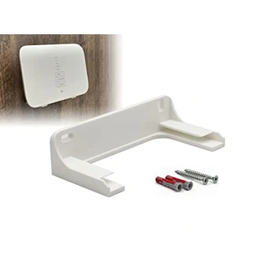 Abbildung von Printari Wandhalterung für Telekom Router Speedport Smart 3 Halterung Halter Wandhalter weiß inkl. Befestigungsmaterial