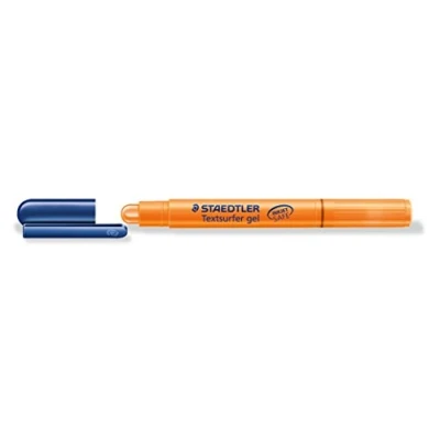 Abbildung von STAEDTLER 264 4 Textsurfer gel Trockentextmarker, 10 Stück im Kartonetui, orange