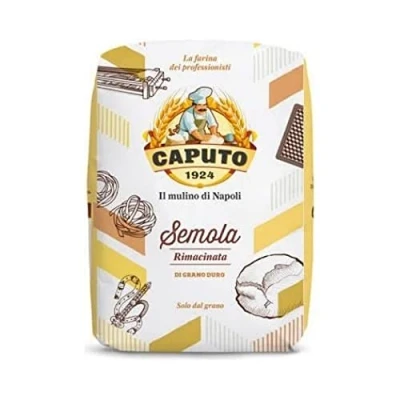 Abbildung von 5x Caputo Il Mulino di Napoli Semola rimacinata grano duro Hartweizengrieß hohe Elastizität 5Kg Grieß für Pizza