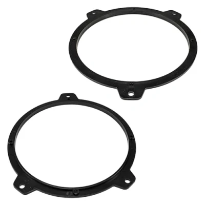 Abbildung von tomzz Audio 2804 010 Lautsprecherringe Adapter Halterungen kompatibel mit BMW 3 E46 Fronttür für 165mm DIN Lautsprecher