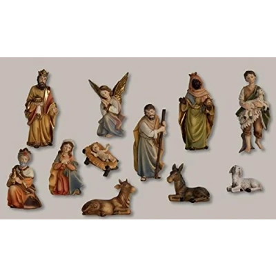Abbildung von Unbekannt Krippenfiguren Markus Krippe 11tlg. Set geeignet für 12 13cm Figuren
