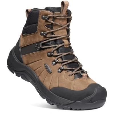 Abbildung von KEEN Herren Revel 4 Mid Polar Schneestiefel, Dark Earth/Caramel Cafe, 43 EU