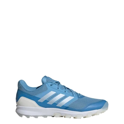 Abbildung von adidas Performance Flexcloud Field Hockey Laufschuh Trail, Damen, Größe: 45 1/3, Team light blue metalic cloud white Schuhe