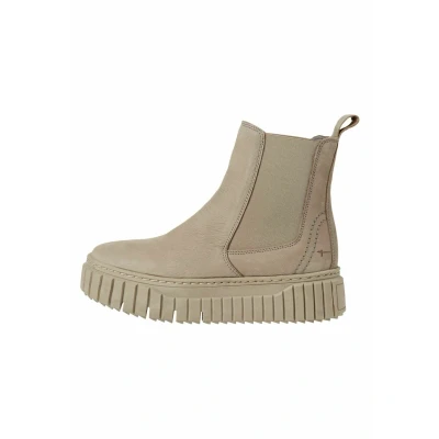 Abbildung von Tamaris Elegante Plateaustiefelette, Damen, Größe: 41, Grey Schuhe