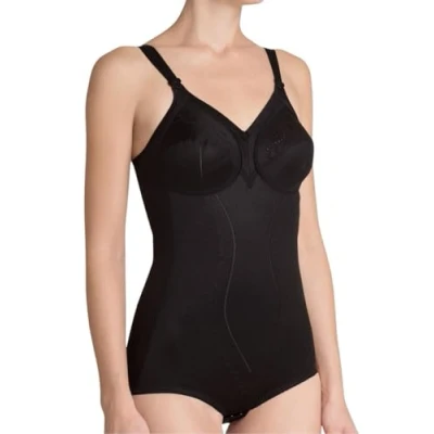 Abbildung von Triumph Damen Doreen + Cotton 01 BS Bodysuits, SCHWARZ, 95D