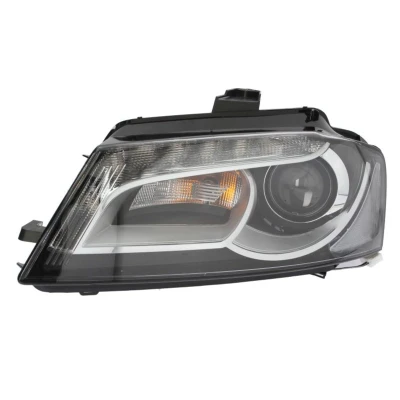 Abbildung von ALKAR 2765500 Scheinwerfer links D3S, LED, PSY24W mit Tagfahrlicht Elektromotor Gehäuse schwarzem Innenteil AUDI: A3 Schrägheck, Sportback