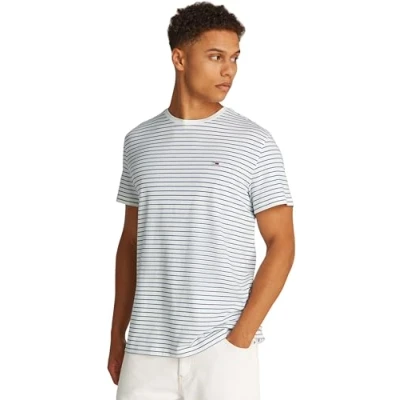 Abbildung von Tommy Jeans Rundhalsshirt TJM SLIM STRIPE TEE