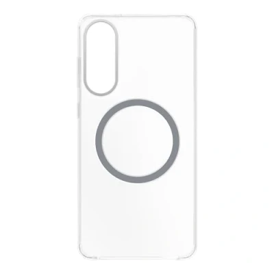 Abbildung von Samsung Yuchuan Clear Magnet Case Qi2 für Galaxy S25 Edge, Transparent