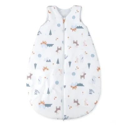 Abbildung von Julius Zöllner Baby Sommerschlafsack aus 100Prozent Jersey Baumwolle, Größe 86 , Standard 100 by OEKO TEX, Little Fox