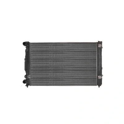 Abbildung von VAN WEZEL 03002122 Kühler, Motorkühlung Aluminium 630 400 32 mit Ölkühler Kühlrippen mechanisch gefügt AUDI: A6 C5 Avant, A4 B5 Limousine, Avant
