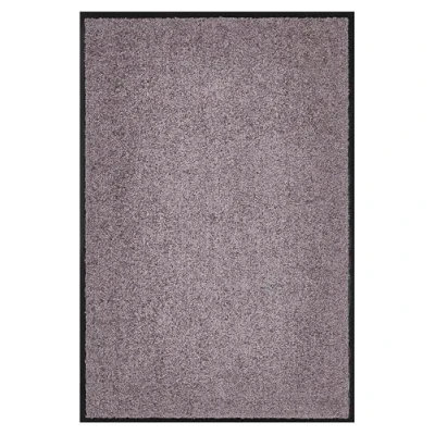 Abbildung von andiamo Premium Fußmatte Wash &amp; Clean langlebige Schmutzfangmatte Hauseingang als innen oder Fußabtreter im überdachten Außenbereich saugstarker Fußabstreifer 40 x 60 cm Taupe
