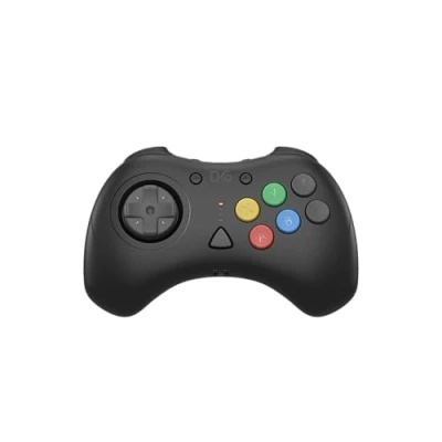 Abbildung von Retro Fighters D6 Dreamcast Wireless Controller for Switch/PC/Dreamcast, Black