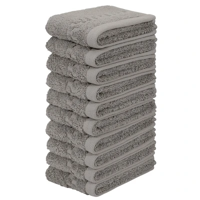 Abbildung von Home affaire Handtücher &quot;Regona, Seiftücher (30x30cm), flauschig und weich, 500 gr/m²&quot;, (Set, 10 St., Premium mit Bordüre, Handtuch Set, 100% Baumwolle