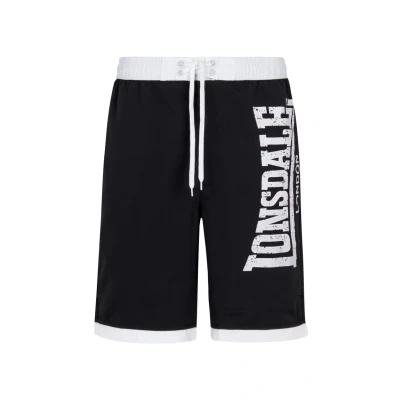 Abbildung von Lonsdale Clennell Badeshorts, Herren, Größe: XXL, Black white