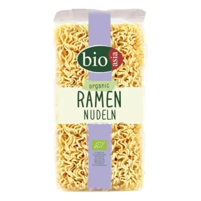 Abbildung von BIOASIA Bio Ramen Nudeln, ohne Ei, schnell und einfach zubereitet, vegetarisch (1 x 250 g)
