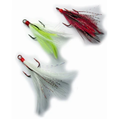 Abbildung von Trebles with feather size 6 Drillingshaken