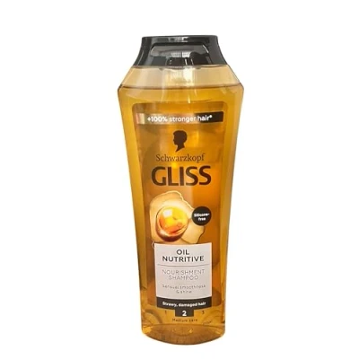 Abbildung von 3 er Pack Gliss Oil Nutritive Nährpflege Shampoo x 250 ml