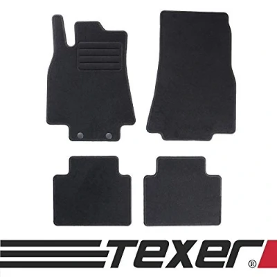Abbildung von TEXER Textil Fußmatten Passend für Mercedes Benz B Klasse W245 Bj. 2005 2011 Basic