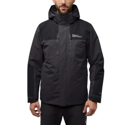 Abbildung von Jack Wolfskin Romberg 3IN1 Jacket Hardshelljacke, Herren, Größe: Small, Phantom