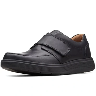 Abbildung von Clarks Un Abode Strap Klettschuh Komfortschuh, Slipper, Festtagsschuh Herausnehmbares Fußbett