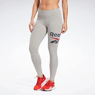 Abbildung von Reebok Damen Identity Logo Leggings, Purple Oasis, S