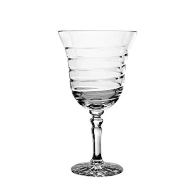 Abbildung von CRISTALICA Weinglas Weinkelch geschliffen Kristallglas Klar 300 ml