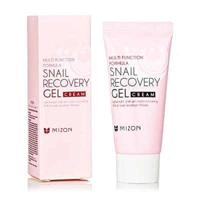 Abbildung von [MIZON] SNAIL RECOVERY Gel CREAM (45ml) Korean Skincare Anti Aging Creme mit Adenosin &amp; Schnecken Extrakt Falten Wirkung Feuchtigkeitsspender für empfindliche Haut