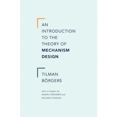 Abbildung von An Introduction to the Theory of Mechanism Design