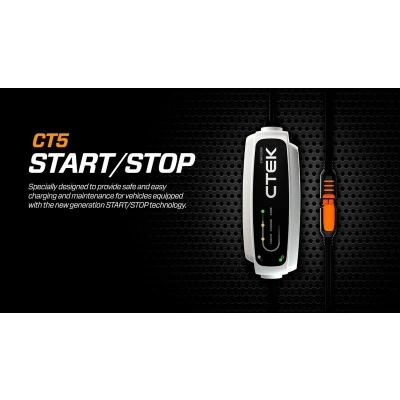 Abbildung von CTEK CT5 START/STOP 40 107 Batterieladegerät tragbar, Erhaltungsladegerät 3.8 12 14 110