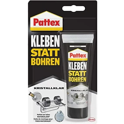 Abbildung von Pattex Bastelkleber Montagekleber Kleben statt Bohren