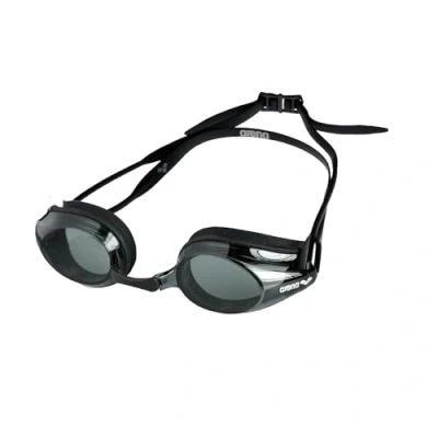 Abbildung von arena Tracks Unisex Wettkampf Schwimmbrille für Erwachsene, mit Antibeschlag Gläsern, UV Schutz, 4 Austauschbare Nasenstege, Silikondichtungen