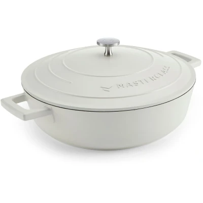 Abbildung von Master Class Kasserolle &quot;MasterClass&quot;, Aluminiumguss, flach, 2,5 L, ultraleicht, kratzfeste Antihaftbeschichtung, Induktion