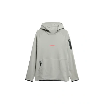 Abbildung von Superdry TECH LOGO Kapuzenpullover, Herren, Größe: XXL, Slate iron
