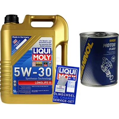 Abbildung von QR PARTS 69812736 5L Liqui Moly Longlife III 5W 30 MANNOL Motorspülung Motor Flush 11654172